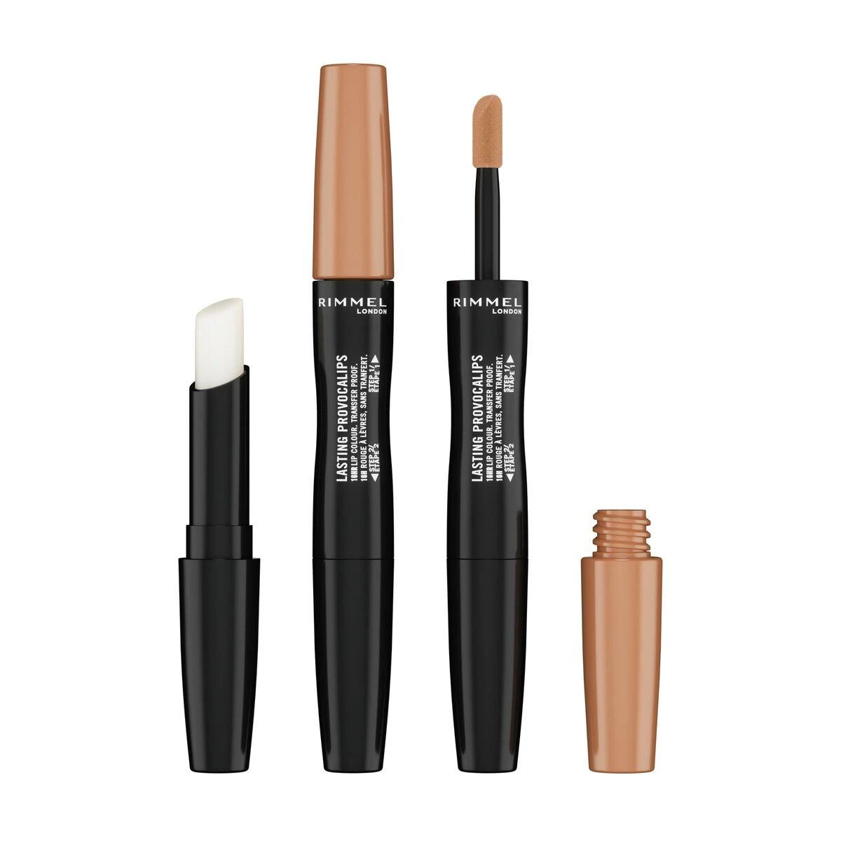 "Rimmel London Lasting Provacalips" lūpų dažai "Transfer Proof 115-Best Undressed" 2,3ml