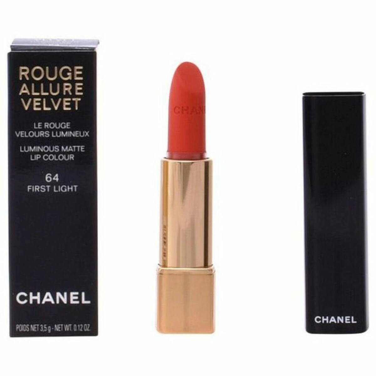 Chanel Rouge Allure Velvet Luminous Matte Lip Colour #62 Libre, 3.5 g