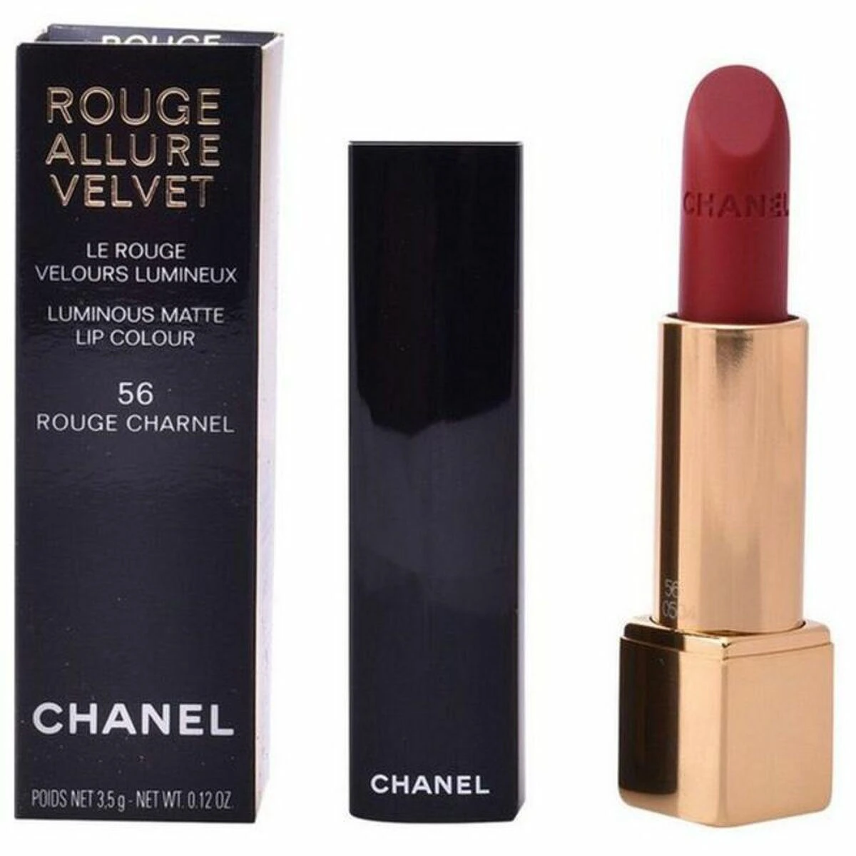 Chanel Rouge Allure Velvet Luminous Matte Lip Colour #62 Libre, 3.5 g