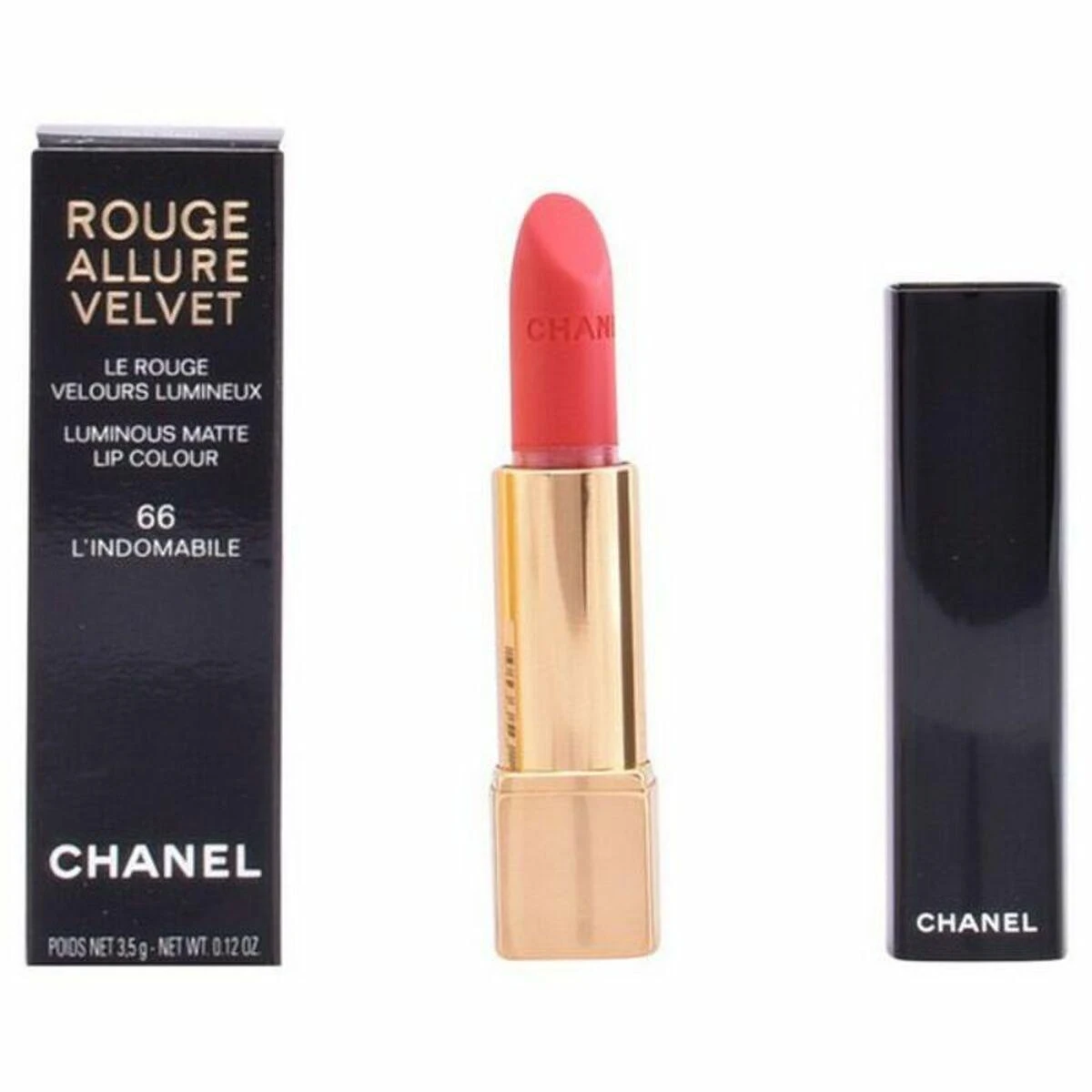 Chanel Rouge Allure Velvet Luminous Matte Lip Colour #62 Libre, 3.5 g