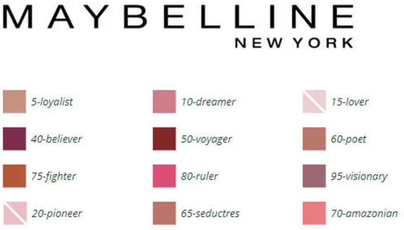 Skysti lūpų dažai Maybelline Superstay Matte 05
