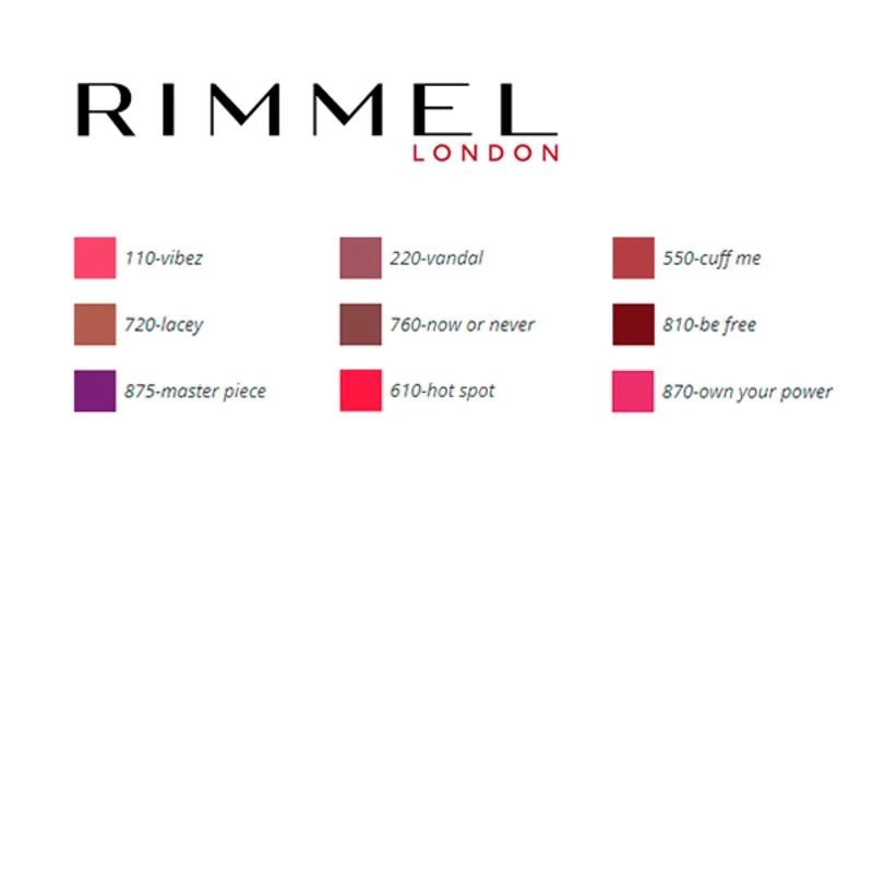 "Rimmel London" lūpų pieštukas ir skysti lūpų dažai "Lip Art Graphic Liner-Liquid Lipstick 810 Be Free