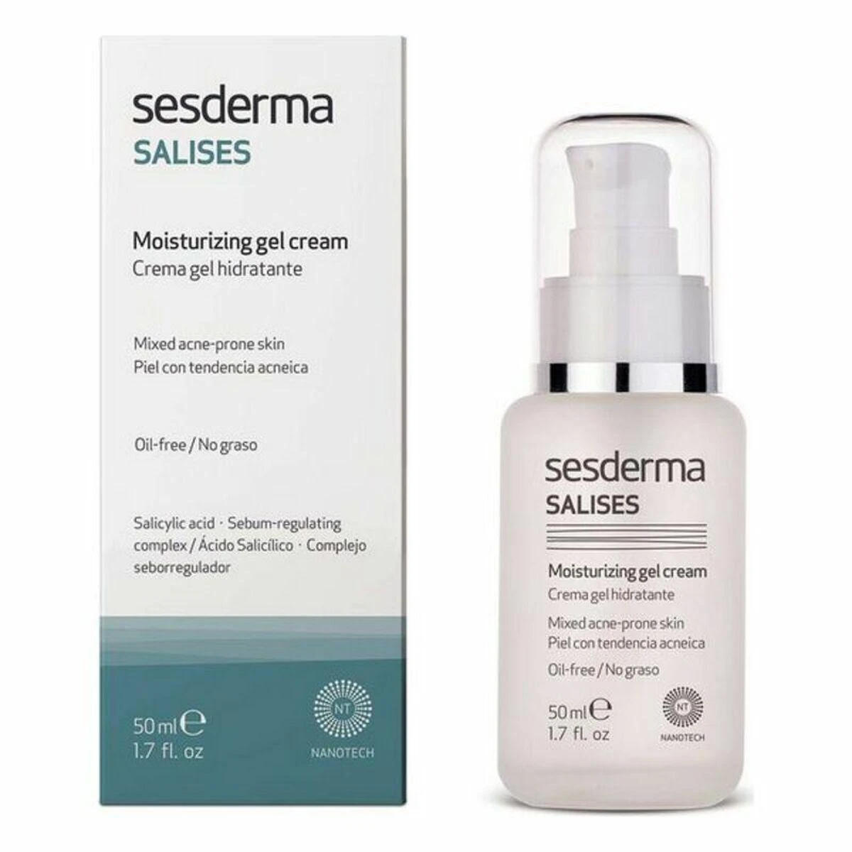 Sesderma salises drėkinamasis gelis, 50 ml