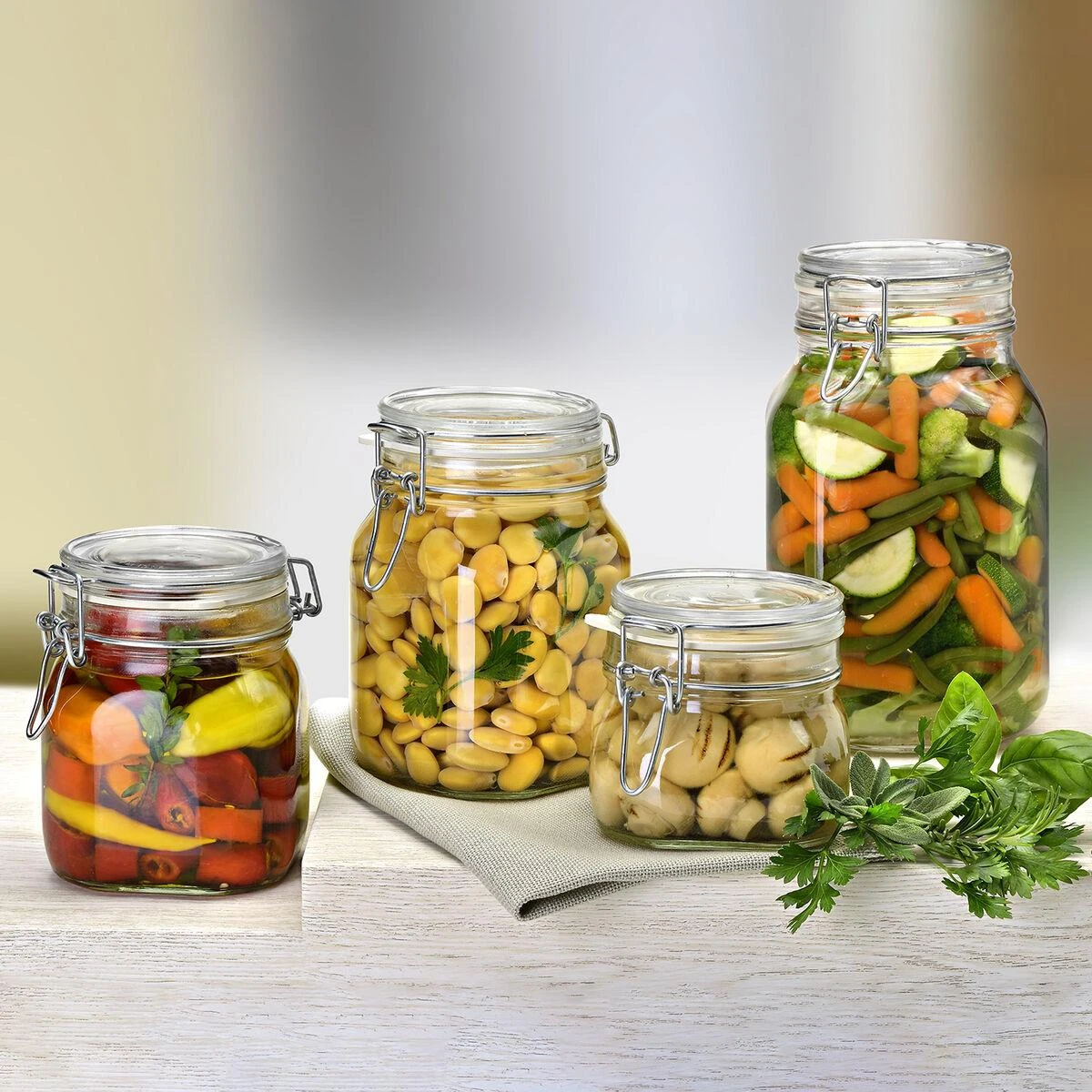 Bormioli Rocco Patentglas Fido Bormioli 3 ltr Ø14x24 cm,6 stk/krt