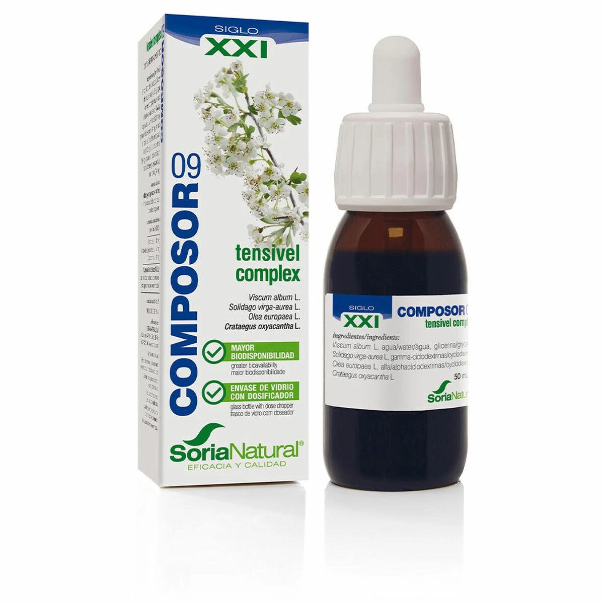 Soria Composor 9 Crataegus (paprastasis erškėtis) S Xxi 50ml