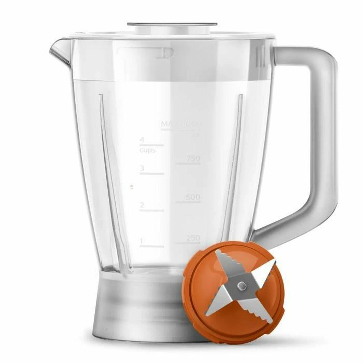 Philips Daily Collection Kompaktiškas virtuvinis kombainas HR7320/00 700 W 19 funkcijų 2 viename diskas Dubenyje