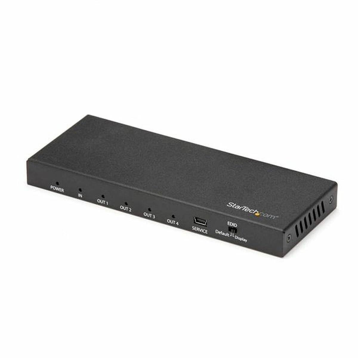StarTech HDMI skirstytuvas, priekinis skydelis su indikatoriais