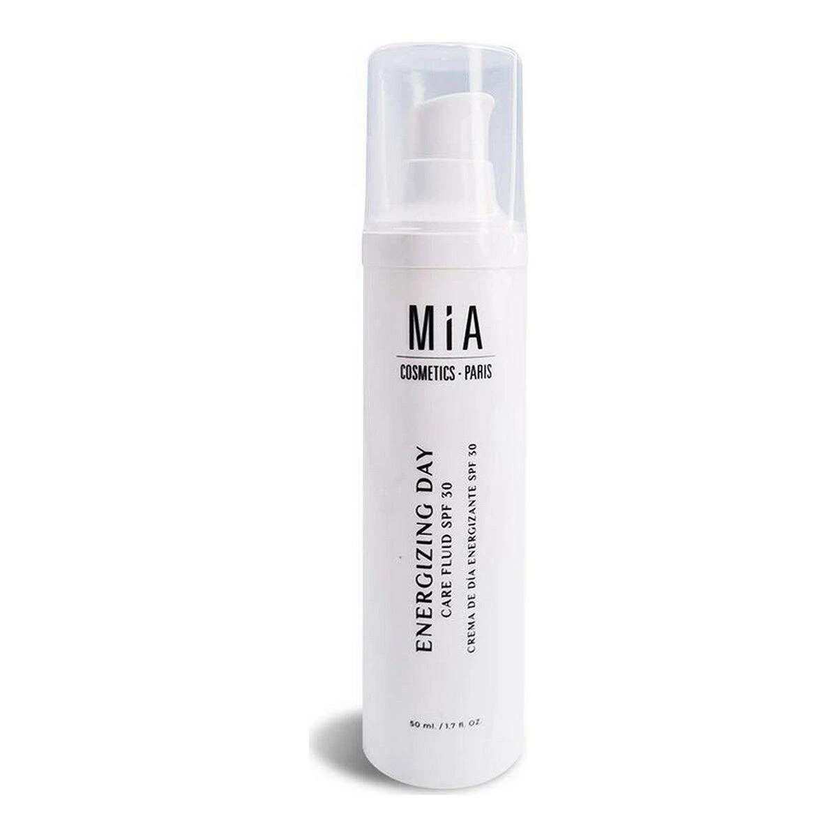 Energizuojantis veido fluidas Mía Cosmetics Energizyng Day Care Fluid Spf30 50ml
