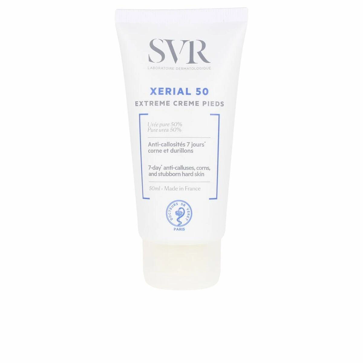 Svr Xerial 50 Extreme pėdų kremas, 50ml