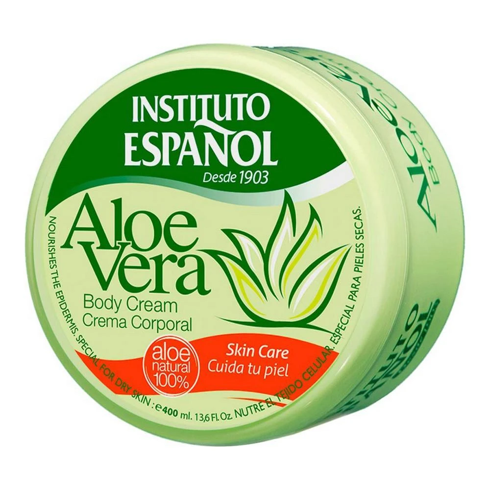 Instituto Español Aloe Vera Body Kreminis drėkinantis kūno kremas, 400 ml