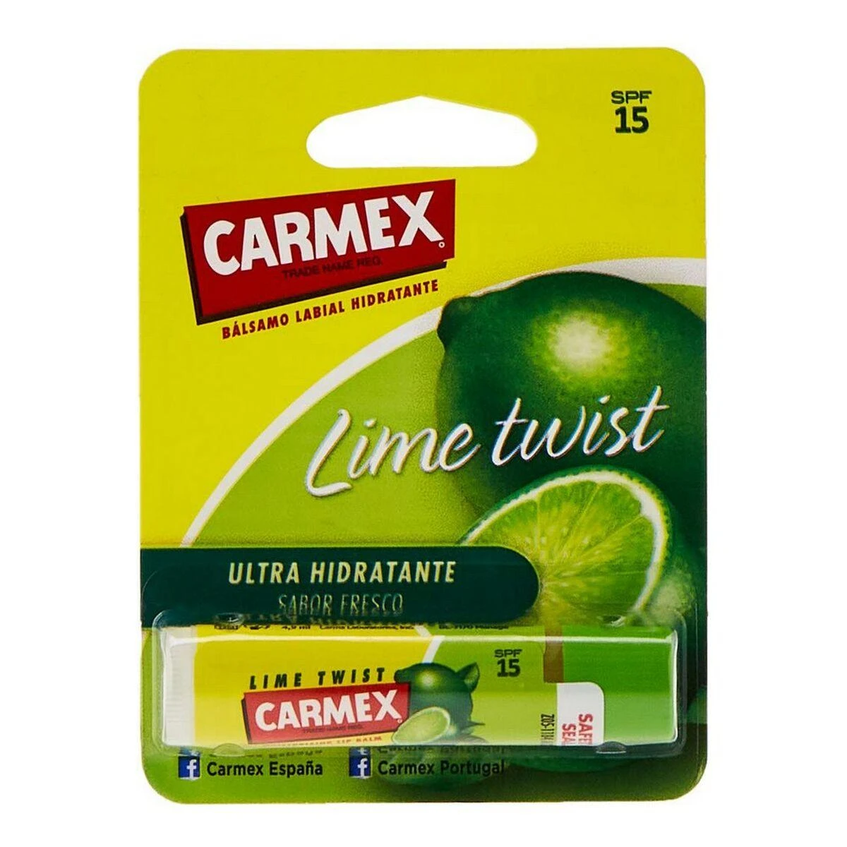 "Carmex Lime Twist Stick" drėkinantis lūpų balzamas 4,25g