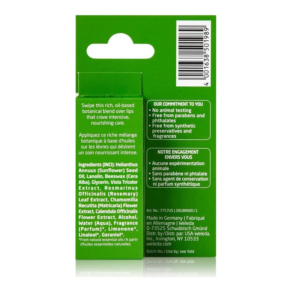 Weleda Cos Pack 6 Ud Lūpų balzamas Skin Food lūpų balzamas 8ml