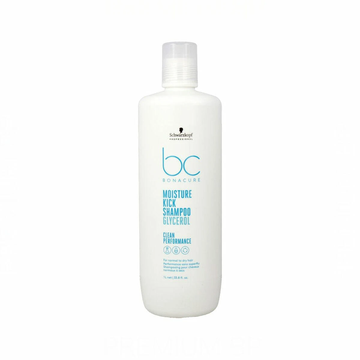 Drėkinamasis plaukų šampūnas Schwarzkopf Professional Bonacure Moisture Kick Šampūnas Glycerol 1000ml