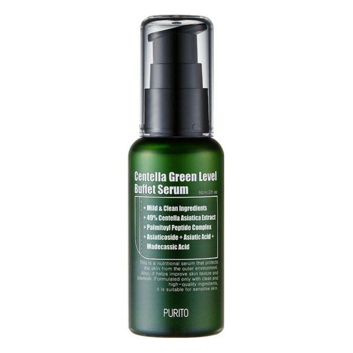 Purito Centella Žalias Level Recovery Buffet serumas 60ml