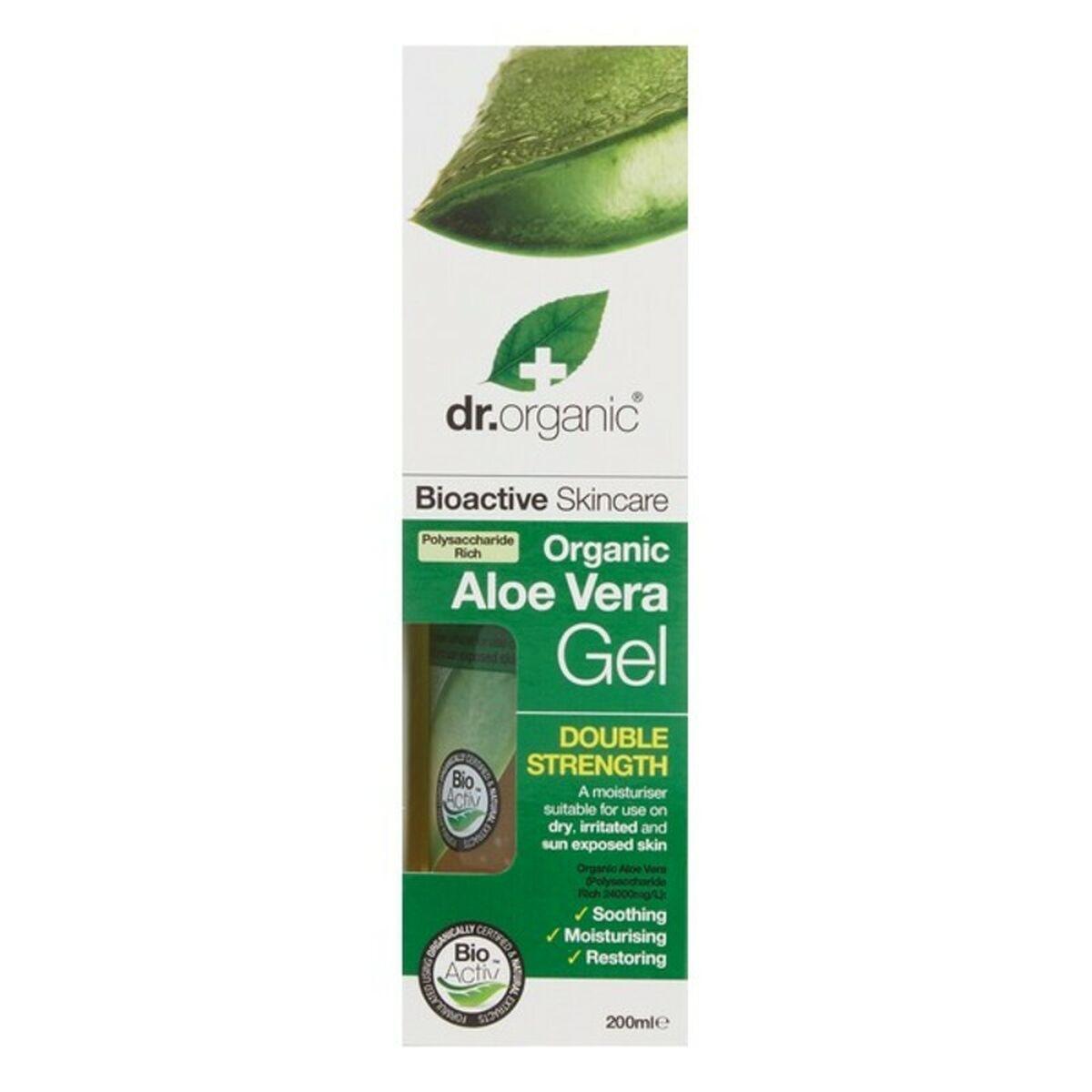 Dr. Organic Aloe Vera gelis maksimalaus stiprumo 200ml