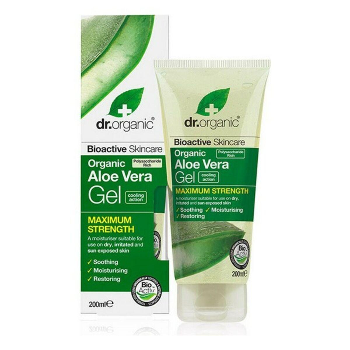 Dr. Organic Aloe Vera gelis maksimalaus stiprumo 200ml