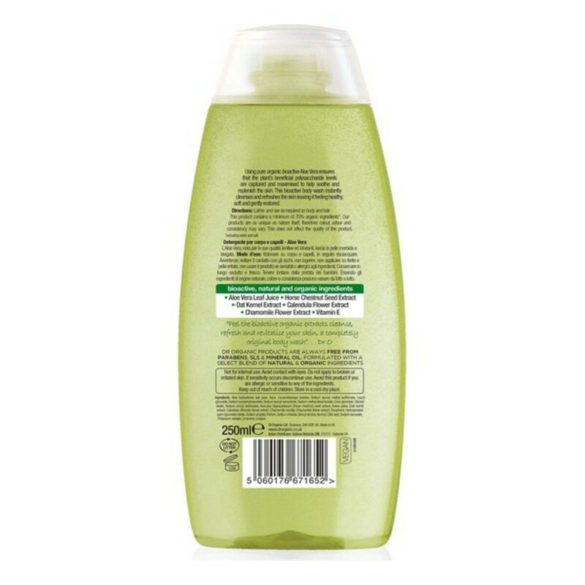 Dr.Organic "Dr Organic Aloe Vera" vonios ir dušo gelis 250ml