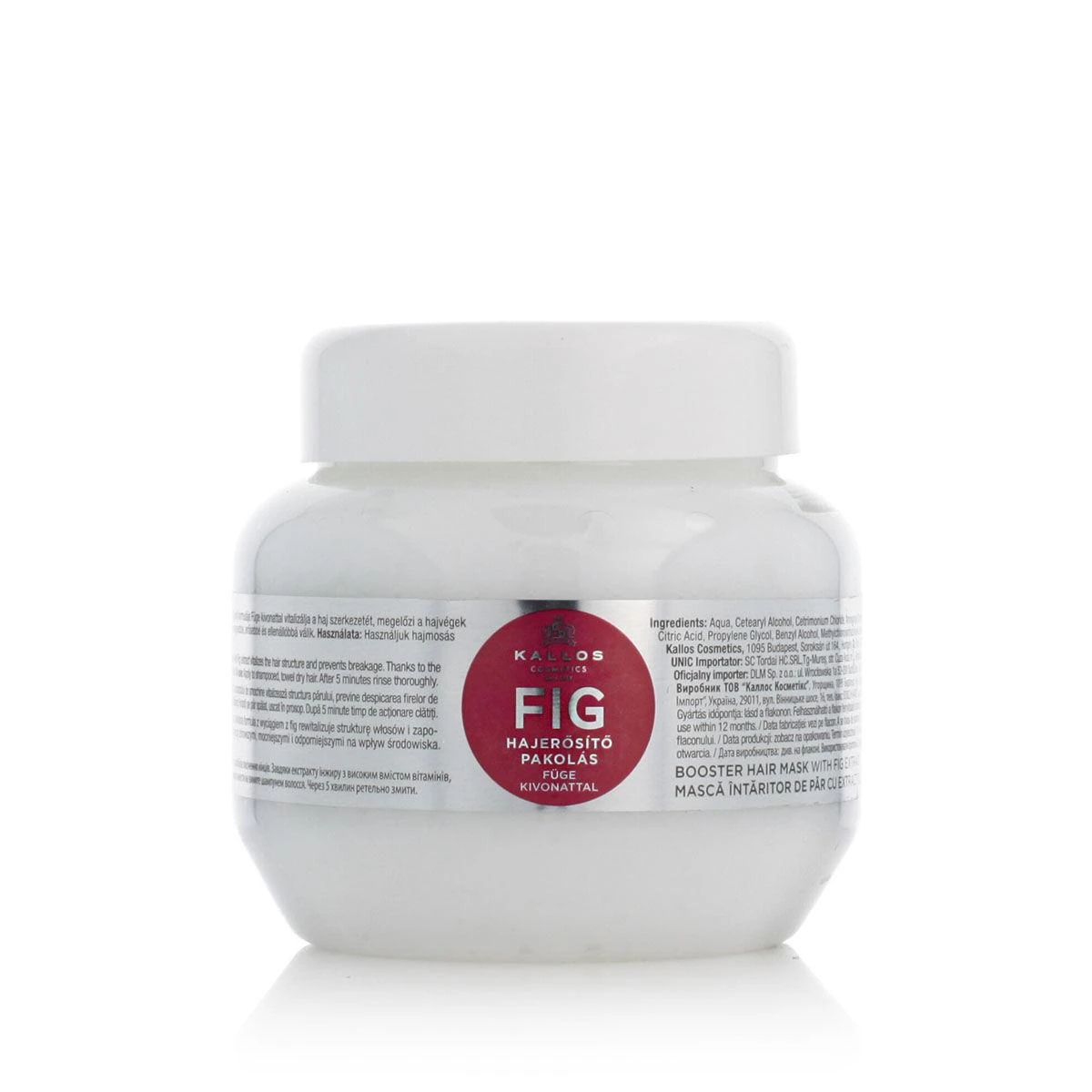 Kallos Cosmetics Fig plaukų kaukė moterims, 275 ml