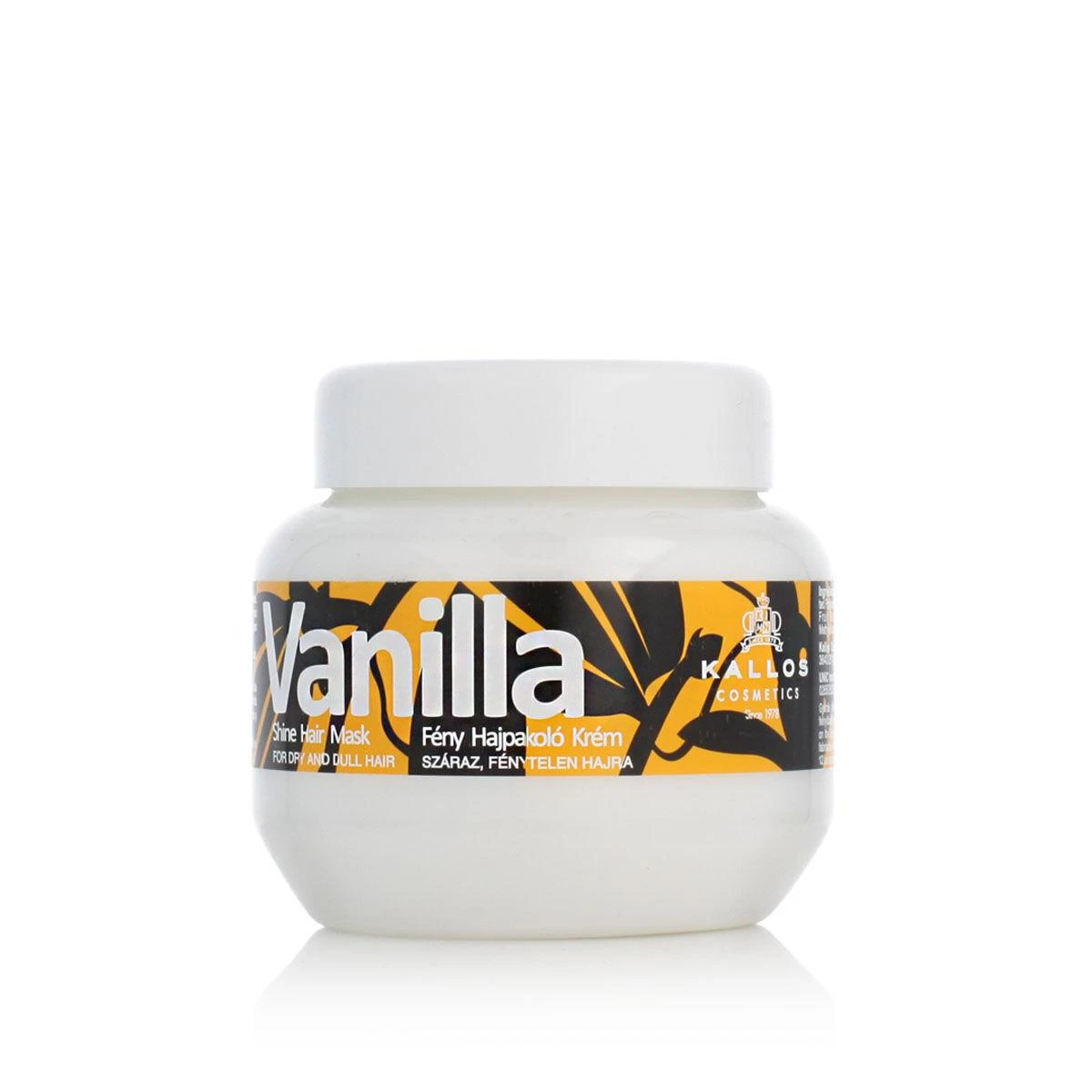 Kallos Cosmetics Vanilla Hair Mask plaukų kaukė, 275 ml