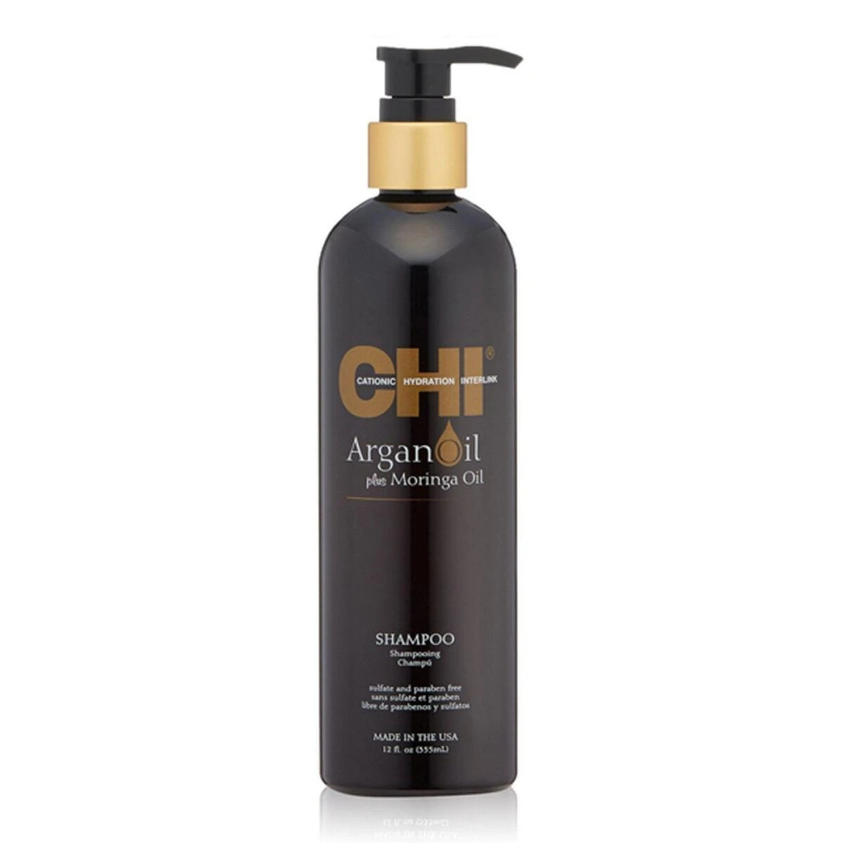 Šampūnas su argano ir moringų aliejumi CHI Argan Oil Šampūnas 340ml