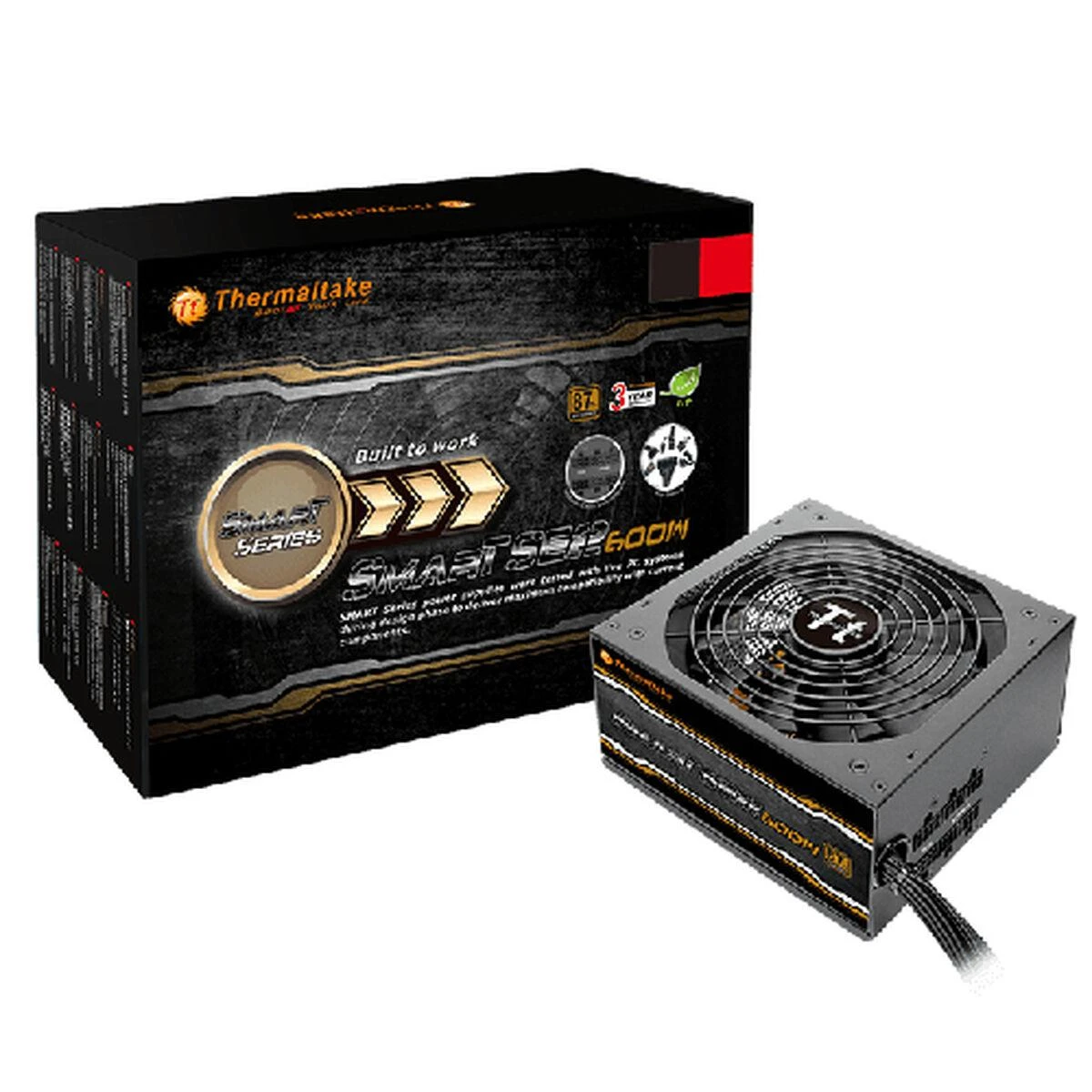 Maitinimo šaltinis Thermaltake Smart SE2 600W PS-SPS-0600MNSAWE-1 (600 W, aktyvus, 120 mm)