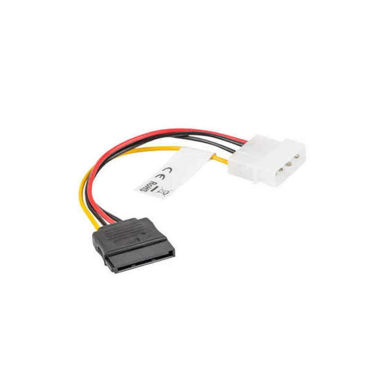 LANBERG CA-HDSA-10CU-0015 maitinimo kabelis MOLEX F ->SATA M 15cm