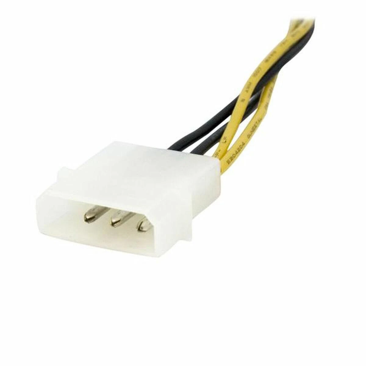 StarTech Molex – ATX / EPS 8 kontaktų, 0,15 m, geltona (EPS48ADAP)