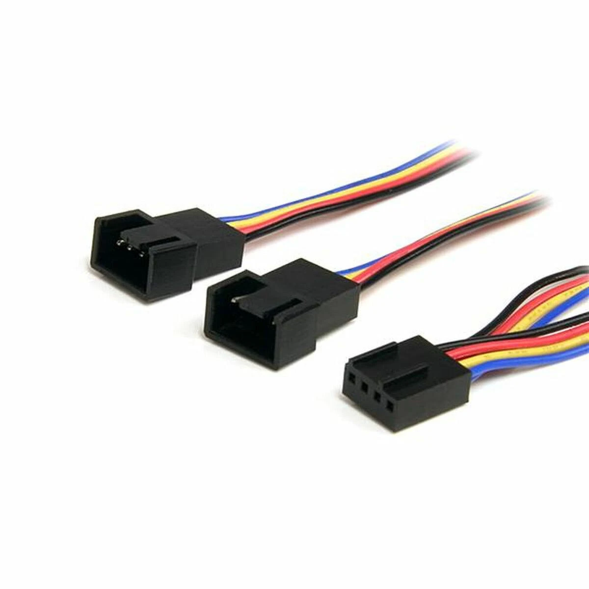 „StarTech“ 4 kontaktų – 4 kontaktų x2, 0,3 m, daugiaspalvis (FAN4SPLIT12)