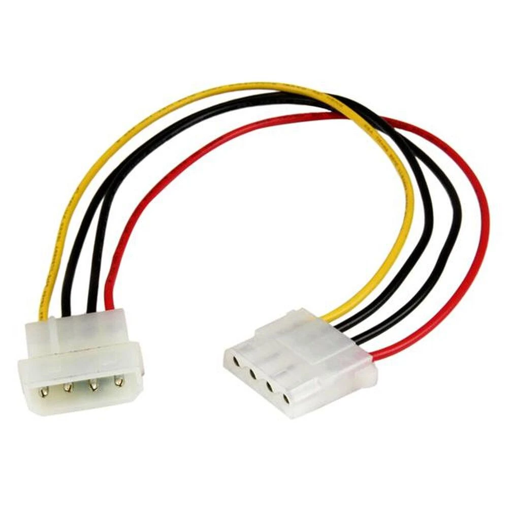 StarTech Molex – Molex, 0,3 m, daugiaspalvis (LP4POWEXT12)