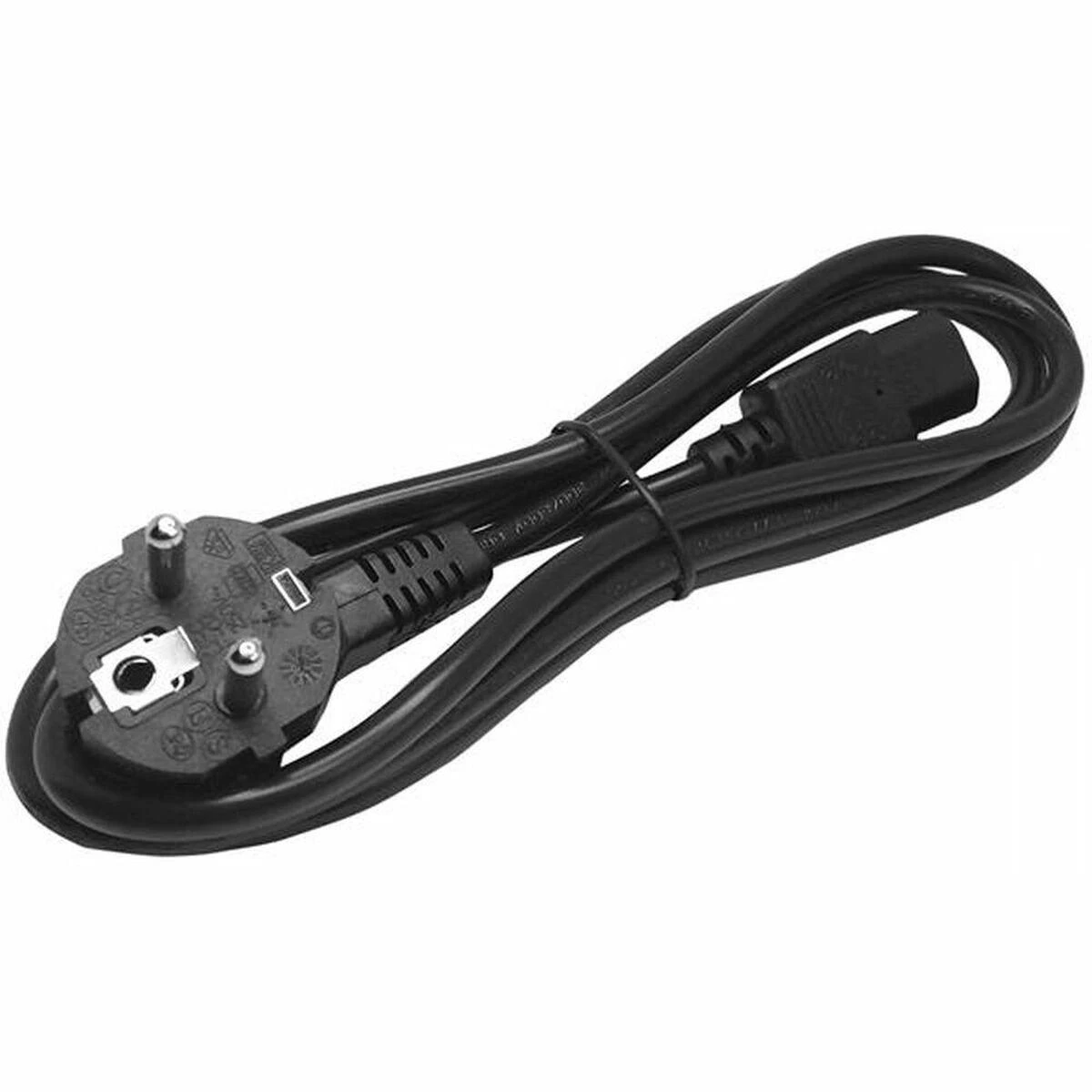 StarTech PXT101EUR IEC maitinimo kabelis Schuko kištukas (90° kampu) į C13 lizdą, 3m, juodas