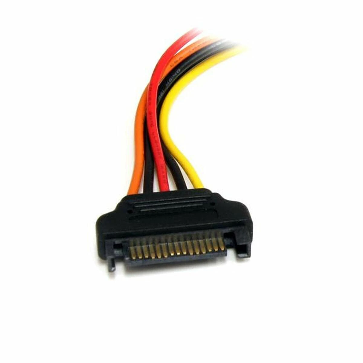 StarTech SATA 15 kontaktų – SATA 15 kontaktų, 0,3 m, daugiaspalvis (SATAPOWEXT12)