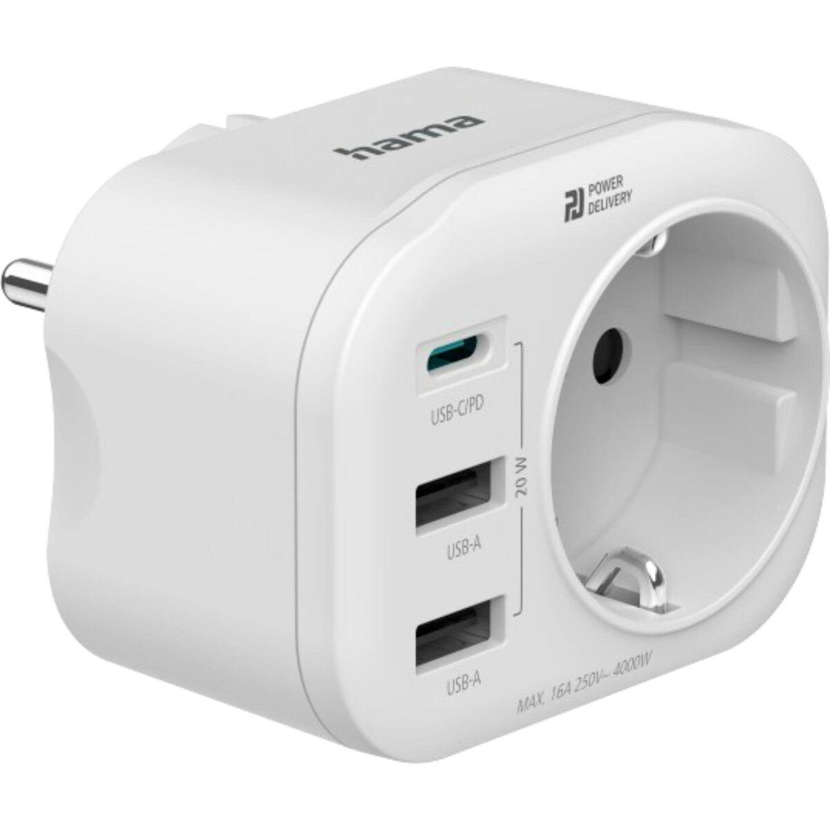 Hama Lizdas Electric Su su 20W USB įkrovikliu