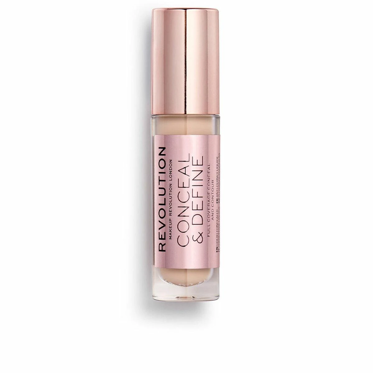Makeup Revolution Conceal & Define Kreminis Maskuoklis C3, 4 g