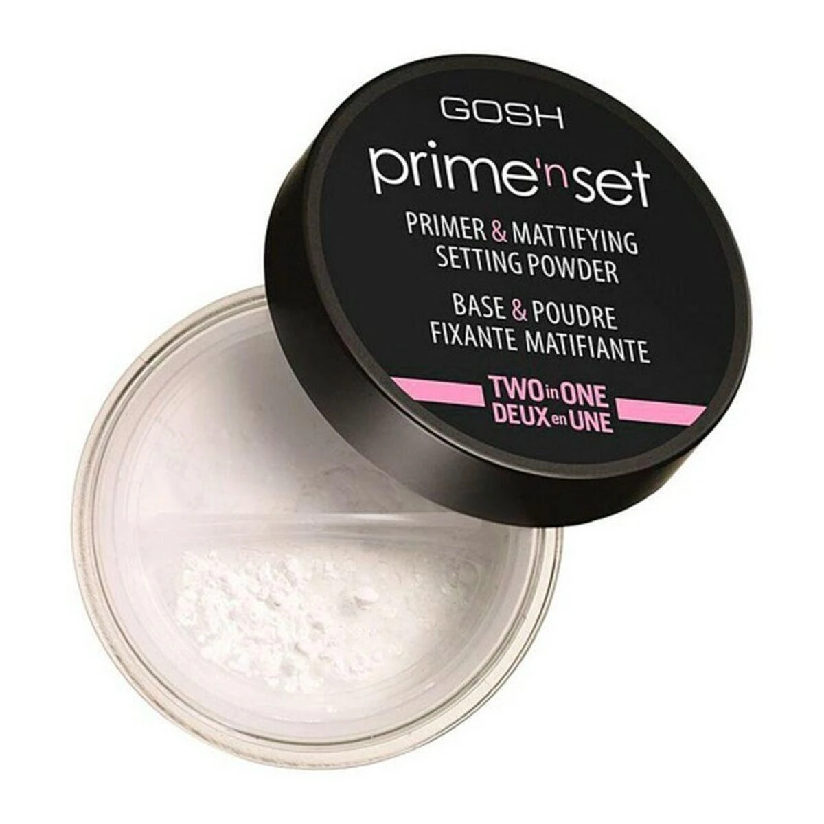 „Gosh Velvet Touch Prime´n Set 2in1 Transparent“ pudra 7g