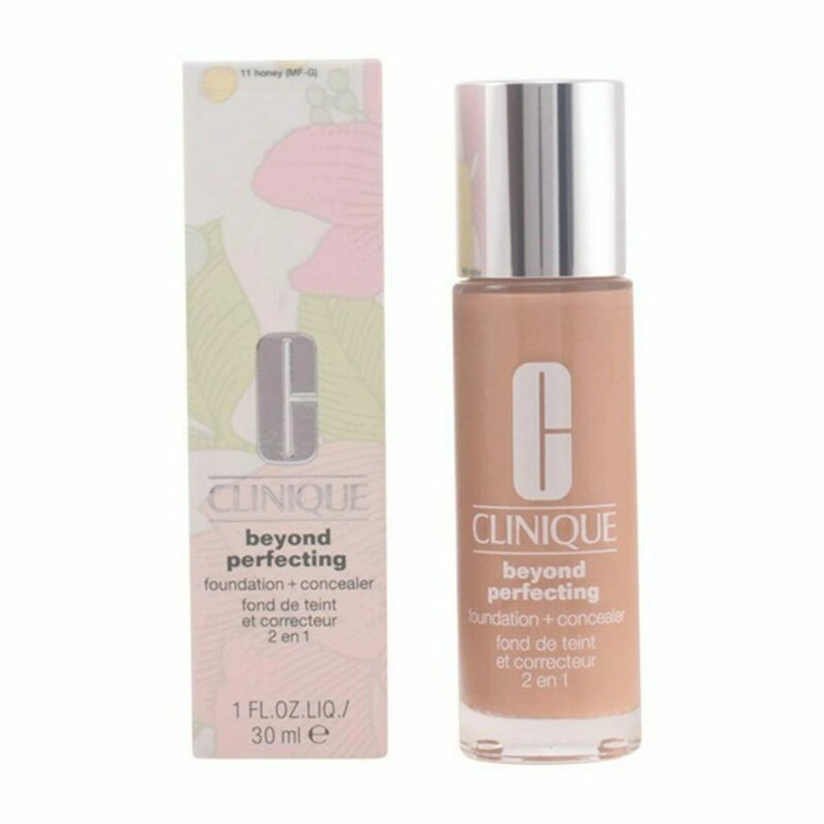 „Clinique Beyond Perfecting Foundation“ makiažo pagrindas ir kaukė „10 Honey“, 30 ml
