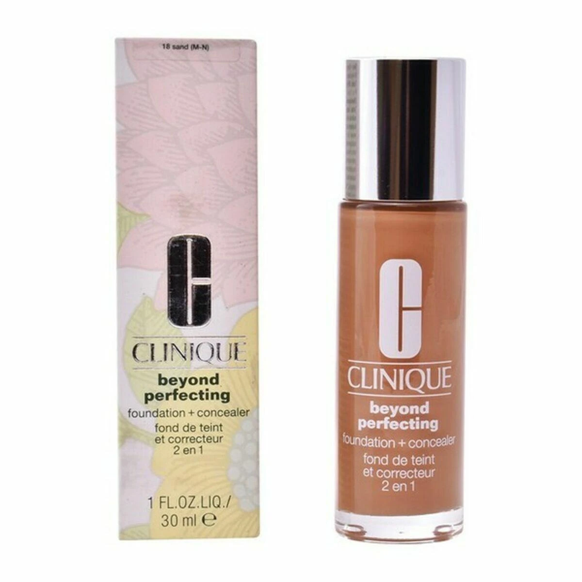 „Clinique Beyond Perfecting Foundation“ makiažo pagrindas ir kaukė 21 kreminis karamelės kremas, 30 ml