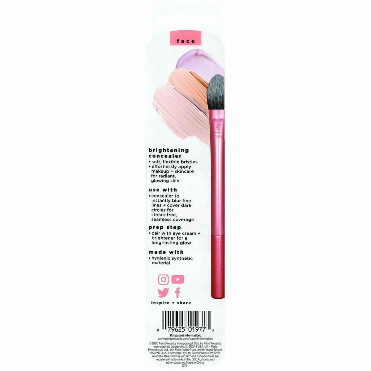 Real Techniques Brushes RT 242 Brightening Maskuoklis moterims, 1 pc