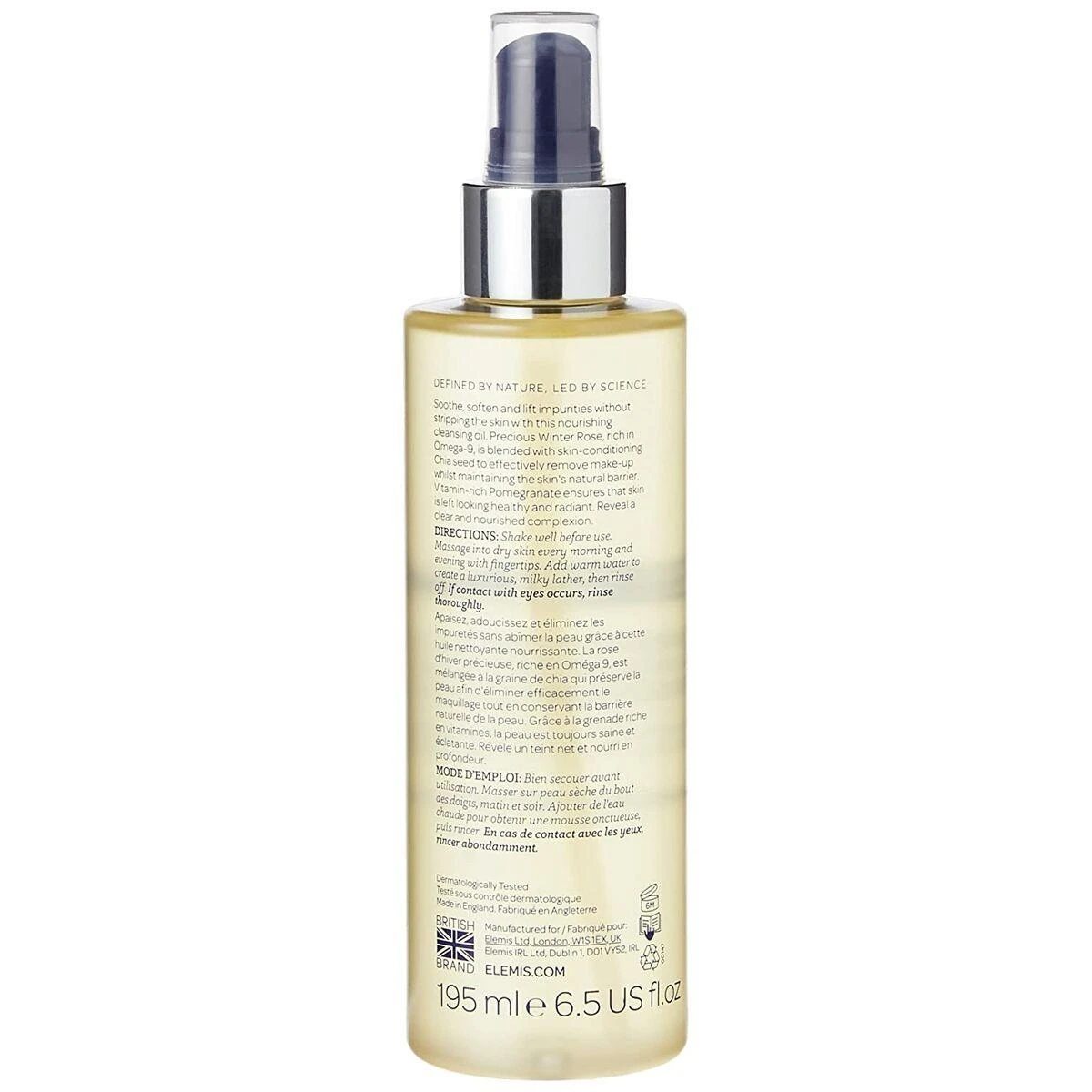Elemis maitininantis Omega-Rich Cleansing Oil, 195 ml