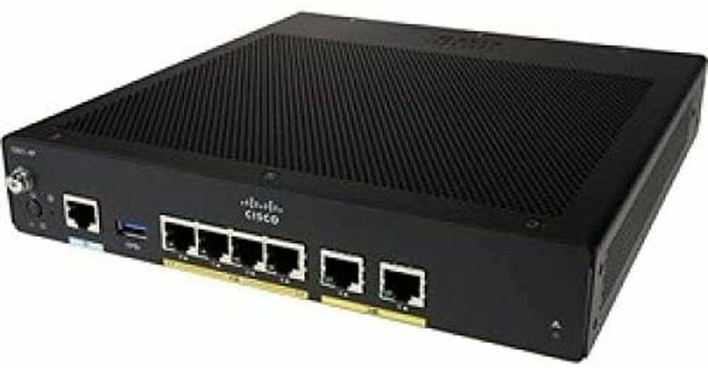 Šakotuvas CISCO 900 serijos integruotų paslaugų maršrutizatoriai