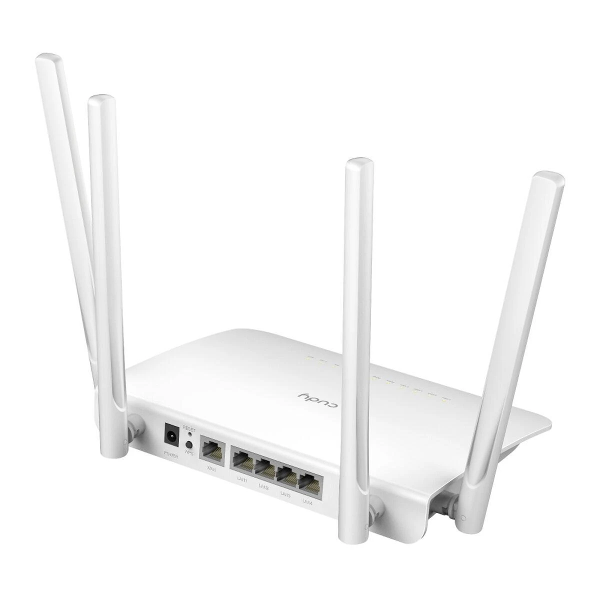Belaidis Maršrutizatorius - Cudy WR1300 Dviejų Juostų Gigabit Ethernet Baltas