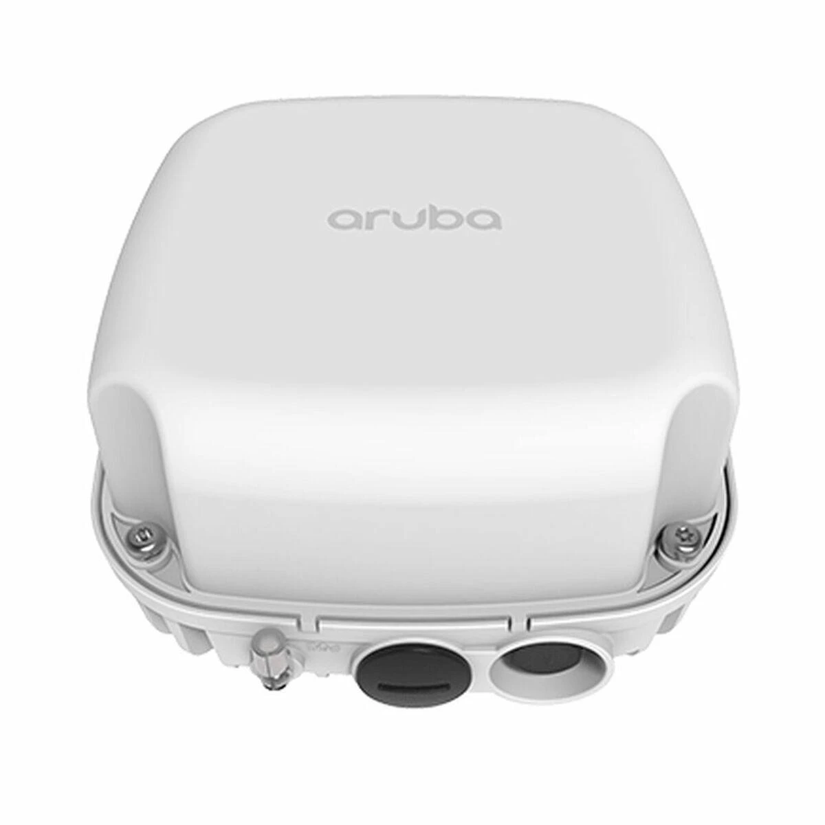 Maršrutizatorius Hewlett Packard (HP) Carruzzo HPE Aruba Networking AP-565 (RW) 802.11ax Dual 2×2 Radio Integrated Omni Antennas Outdoor AP 1774 Mbit/ai Balta Maitinimas per Eternetą (PoE)