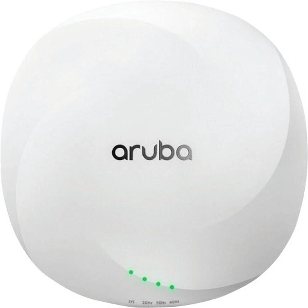 Maršrutizatorius Hewlett Packard (HP) HPE Aruba Networking AP-635 (RW) Tri Radio 2×2 802.11ax Wi-Fi 6E Internal Antennas Campus AP 2400 Mbit/ai Balta Maitinimas per Eternetą (PoE)