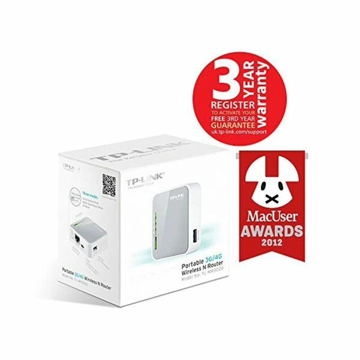 Šakotuvas TP-Link 3G maršrutizatorius / TL-MR3020
