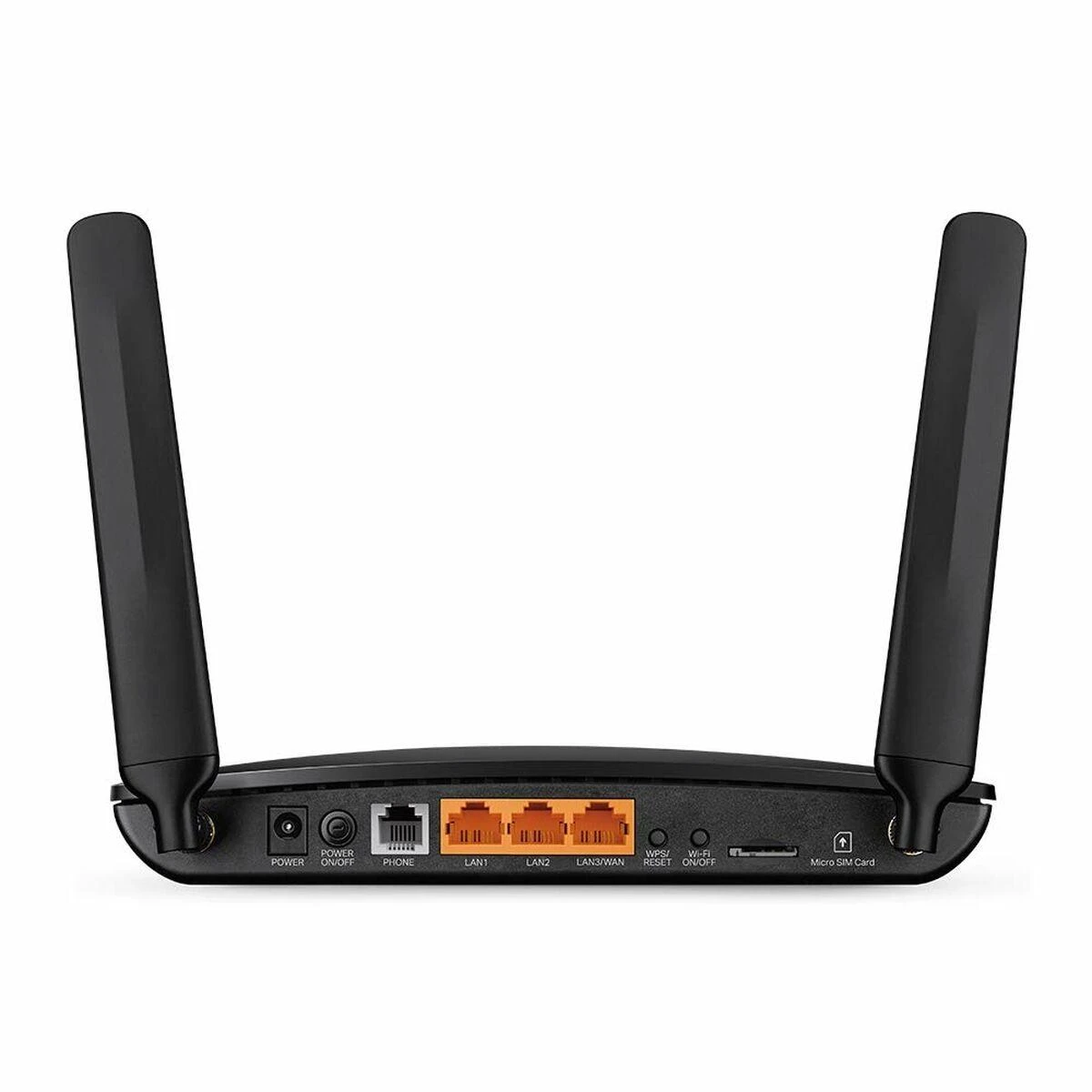 Belaidis Maršrutizatorius - TP-Link N300 4G LTE Telefono WiFi Maršrutizatorius - Juodas