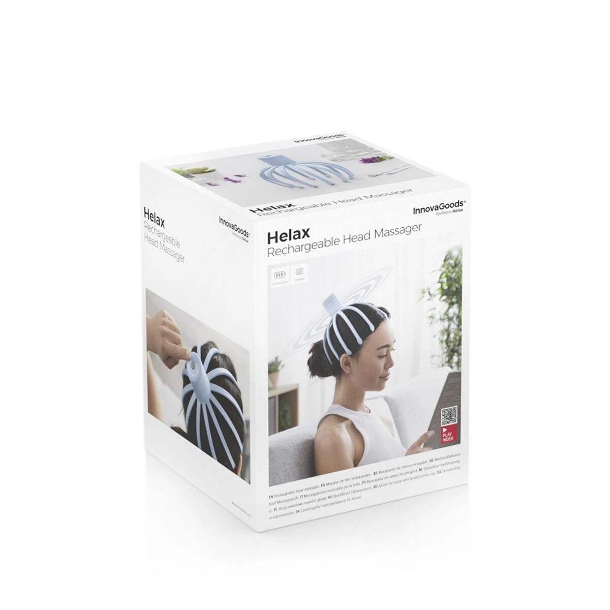 Masažuoklis InnovaGoods Helax galvai