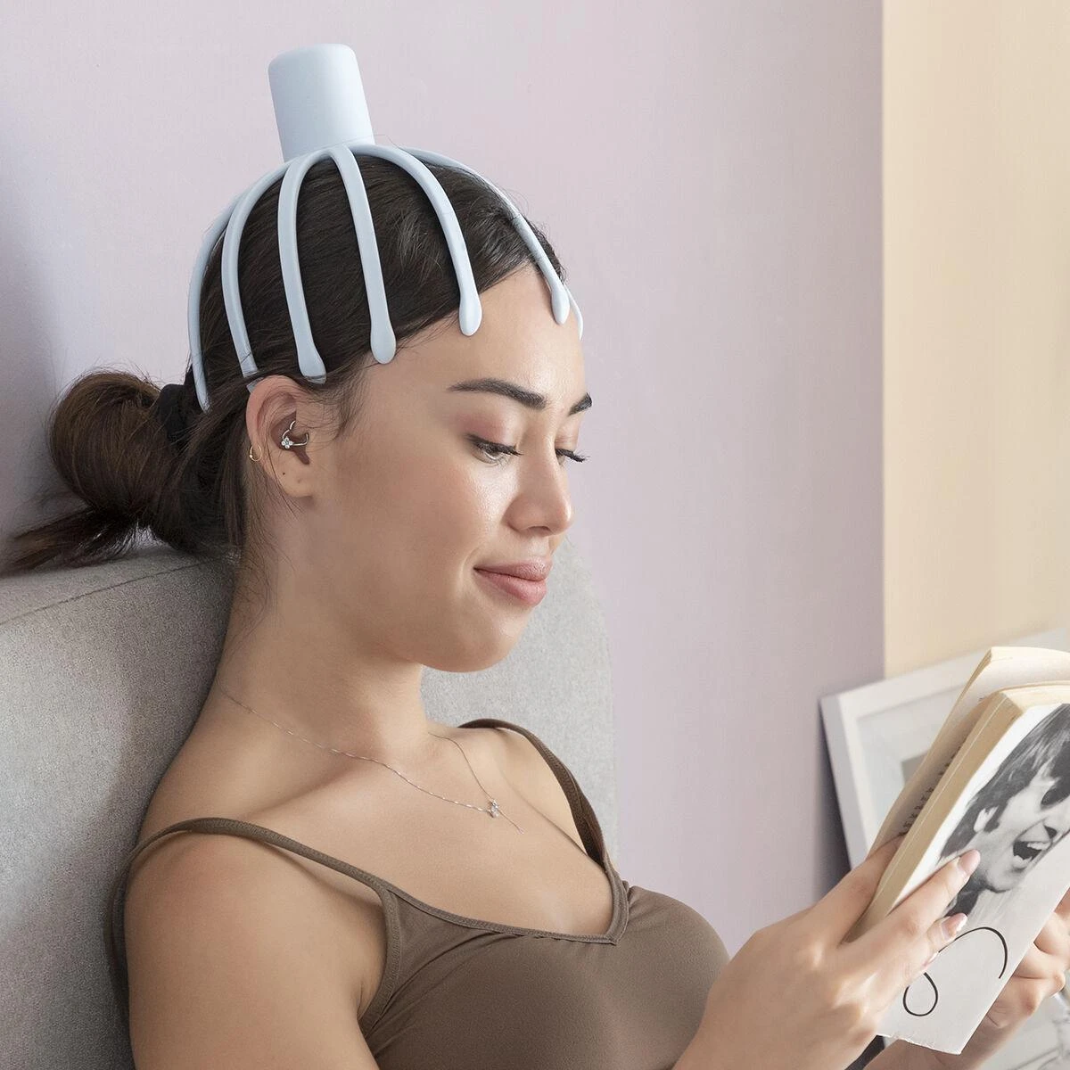 Masažuoklis InnovaGoods Helax galvai