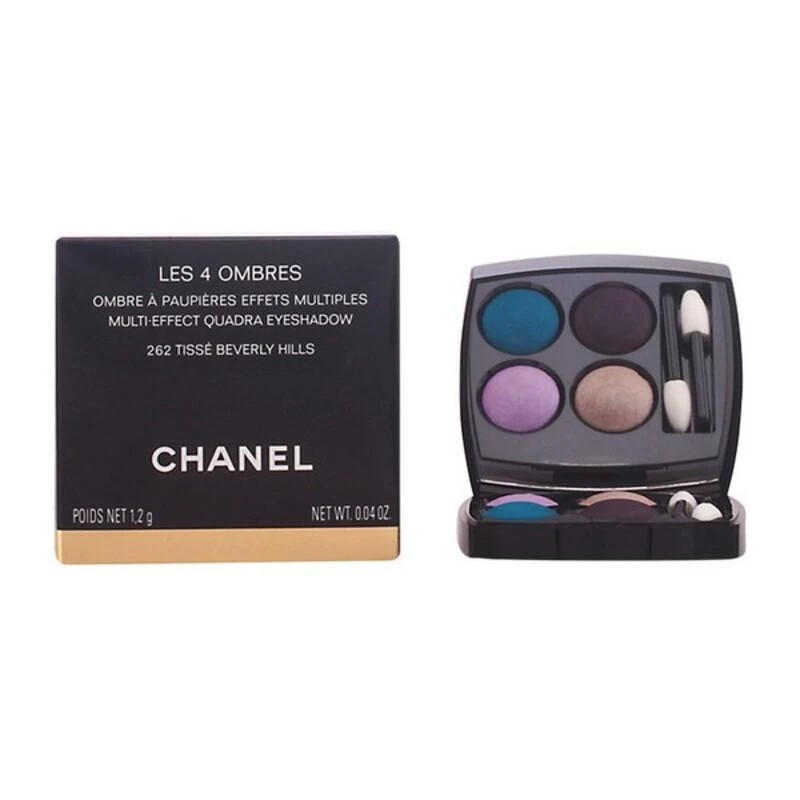 Chanel Les 4 Ombres Multi Effect Quadra Eyeshadow keturių spalvų akių šešėlių paletė, atspalvis: 226 - Tisse Rivoli, 2 g