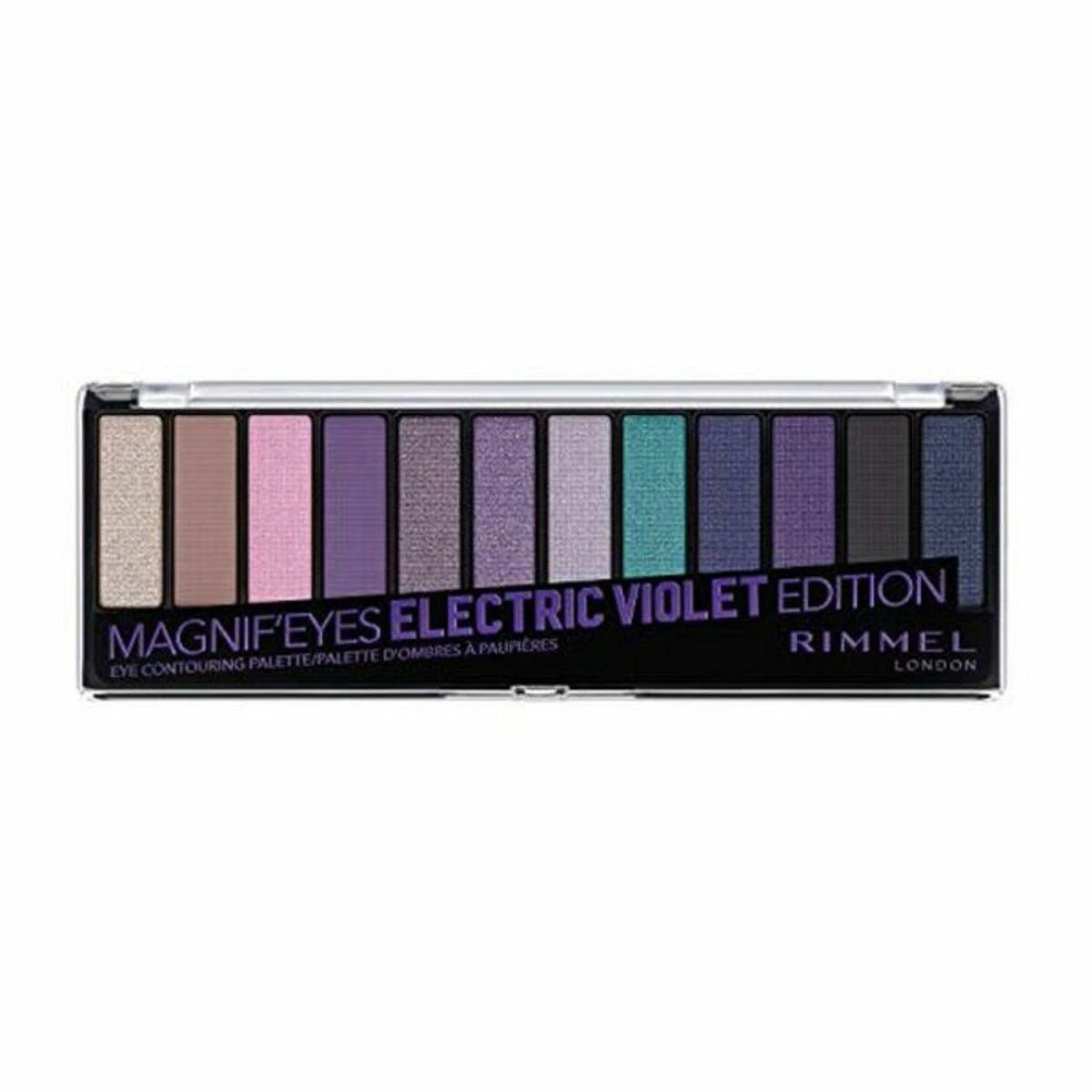 Rimmel London "Rimmel Magnif'eyes" akių šėšėlių paletė Blush Edition 002