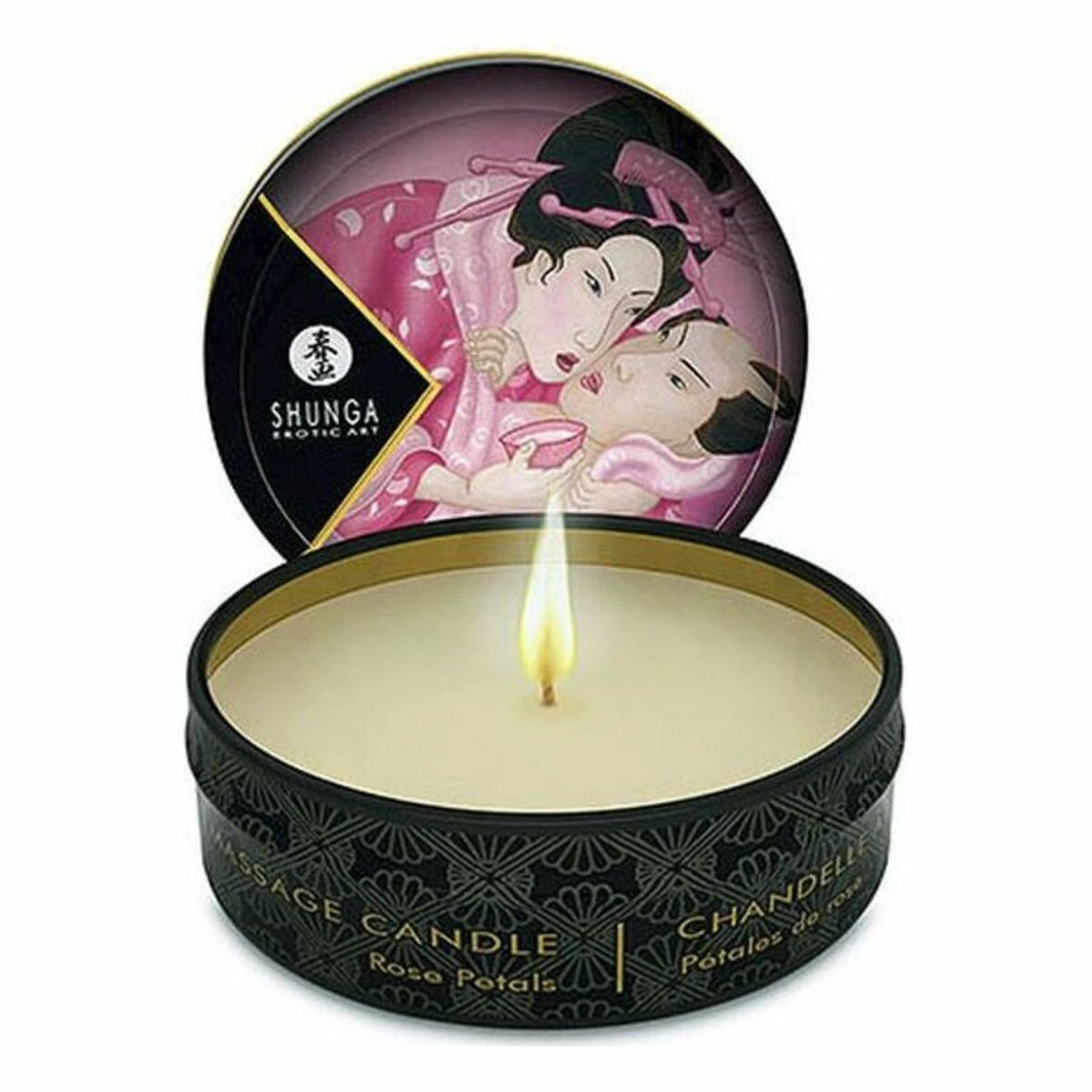 „Shunga“ mini žvakė „Rožės“ 30 ml
