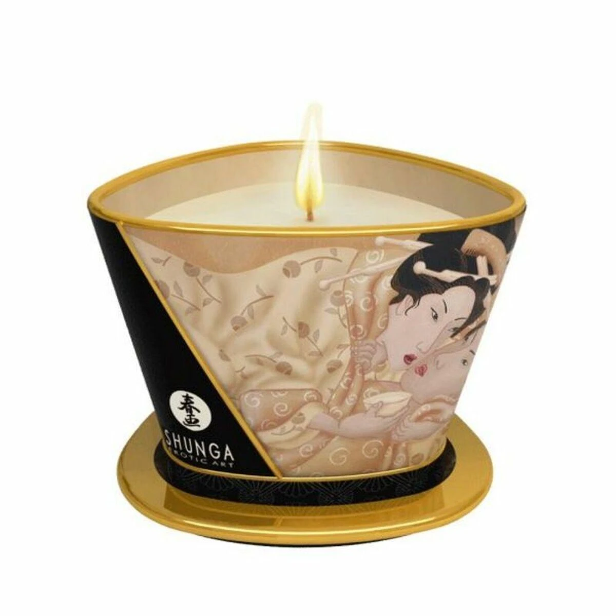 „Shunga Shunga“ masažinė žvakė su egzotiniais vaisiais, 170 ml